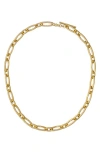 Ted Baker Shiya Crystal Shimmer Chain Necklace In Gold