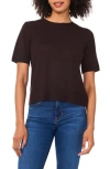Ted Baker Short Sleeve Crewneck Sweater T-shirt In Brown