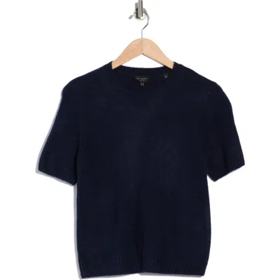 Ted Baker Short Sleeve Sweater In Blue