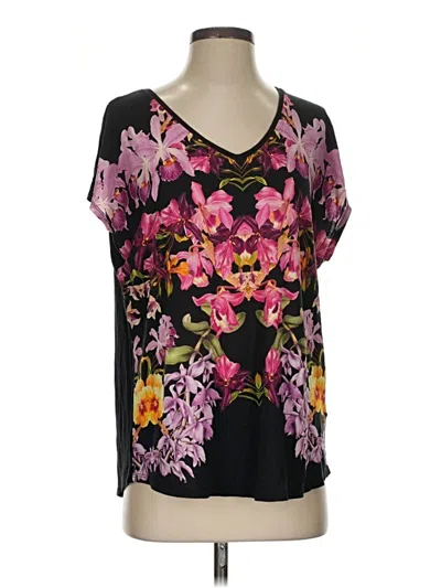 Pre-owned Ted Baker Short Sleeve T-shirt In Black