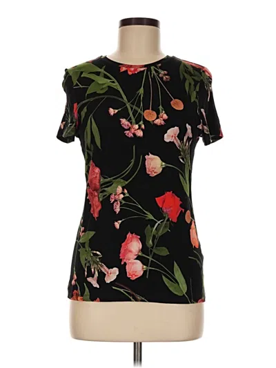 Pre-owned Ted Baker Short Sleeve T-shirt In Black