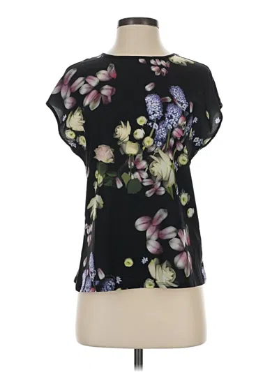 Pre-owned Ted Baker Short Sleeve T-shirt In Black