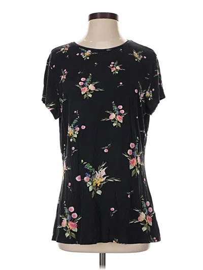 Pre-owned Ted Baker Short Sleeve T-shirt In Black