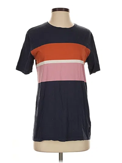 Pre-owned Ted Baker Short Sleeve T-shirt In Blue