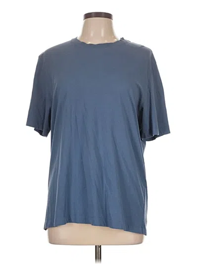 Pre-owned Ted Baker Short Sleeve T-shirt In Blue