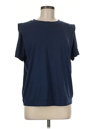 Pre-owned Ted Baker Short Sleeve T-shirt In Blue