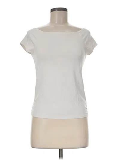 Pre-owned Ted Baker Short Sleeve T-shirt In Ivory