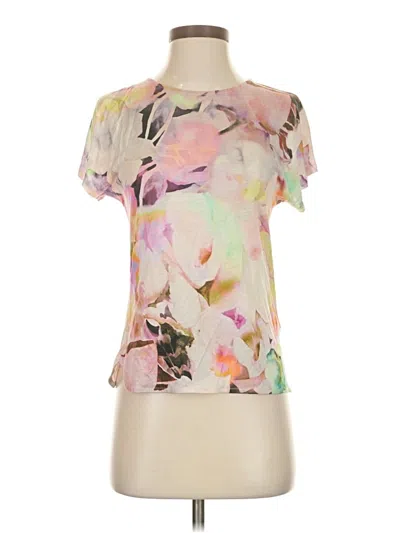 Pre-owned Ted Baker Short Sleeve T-shirt In Pink
