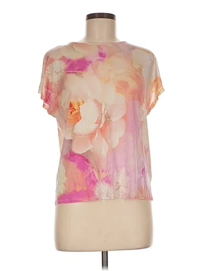 Pre-owned Ted Baker Short Sleeve T-shirt In Pink