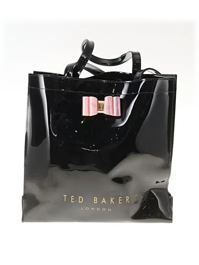 Pre-owned Ted Baker Shoulder Bag In Black