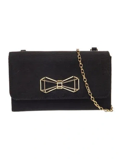 Pre-owned Ted Baker Shoulder Bag In Black