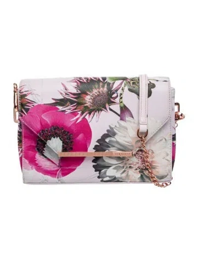 Pre-owned Ted Baker Shoulder Bag In Pink