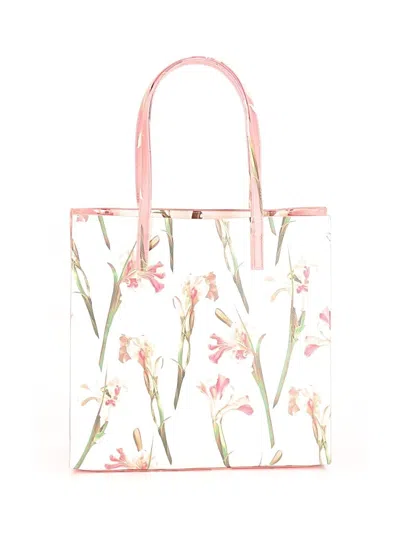 Pre-owned Ted Baker Shoulder Bag In White