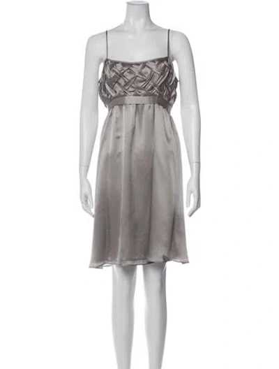 Pre-owned Ted Baker Silk Knee-length Dress