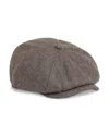 Ted Baker Simmons Baker Boy Cap In Brown