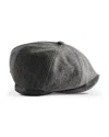 Ted Baker Simmons Baker Boy Cap In Light Grey