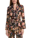 Ted Baker Floraa Single Breasted Blazer In Black