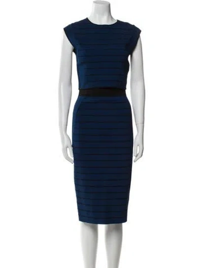 Pre-owned Ted Baker Skirt Set In Blue