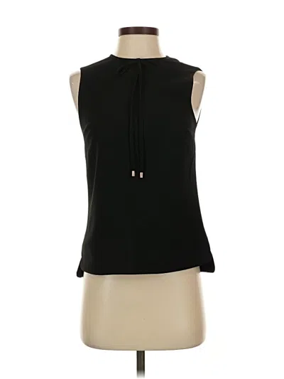 Pre-owned Ted Baker Sleeveless Blouse In Black
