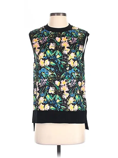 Pre-owned Ted Baker Sleeveless Blouse In Black