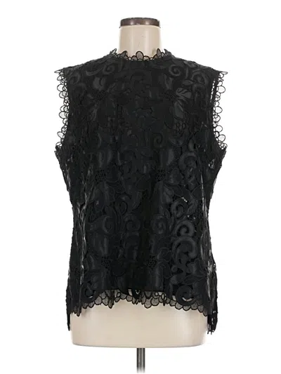 Pre-owned Ted Baker Sleeveless Blouse In Black