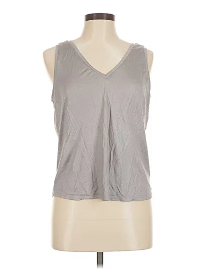 Pre-owned Ted Baker Sleeveless Blouse In Gray
