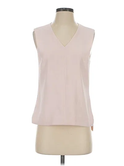 Pre-owned Ted Baker Sleeveless Blouse In Ivory