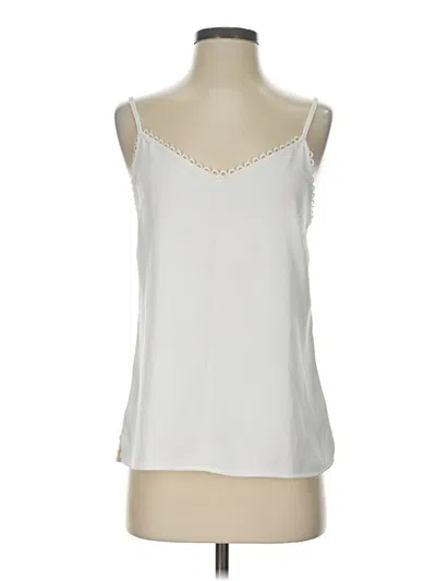 Pre-owned Ted Baker Sleeveless Blouse In Ivory