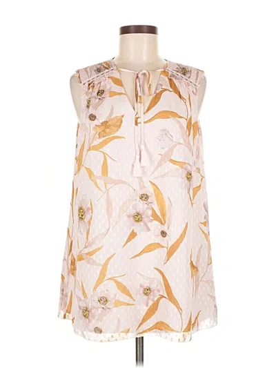 Pre-owned Ted Baker Sleeveless Blouse In Pink