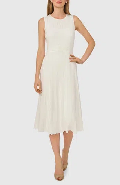 Ted Baker Sleeveless Pointelle A-line Sweater Dress In Multi