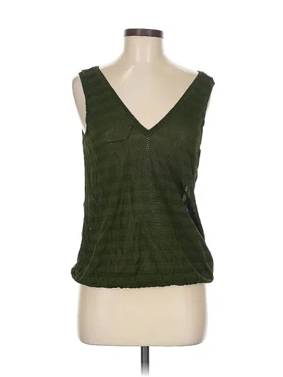 Pre-owned Ted Baker Sleeveless T-shirt In Green