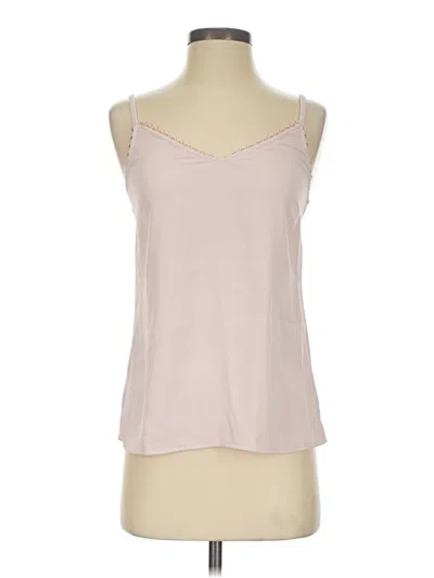 Pre-owned Ted Baker Sleeveless Top Pink Sweetheart Neckline Tops