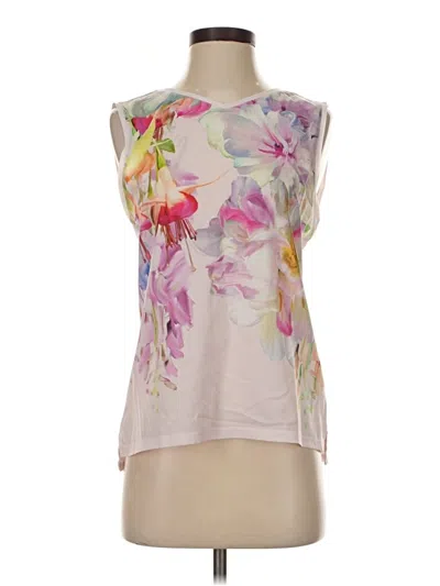 Pre-owned Ted Baker Sleeveless T-shirt In Pink
