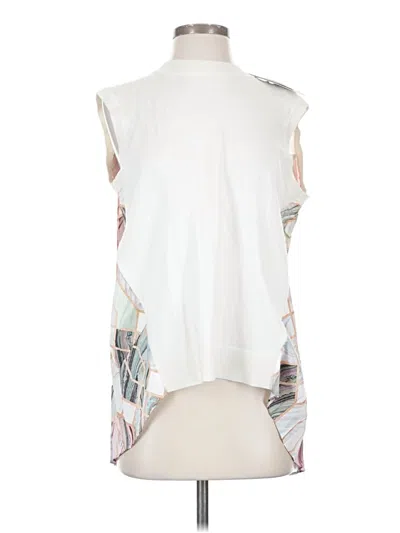 Pre-owned Ted Baker Sleeveless T-shirt In White