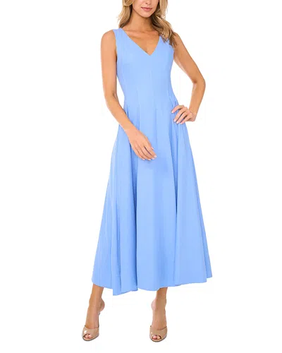 Ted Baker Sleeveless V Neck Pleated Maxi Dress