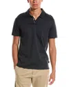Ted Baker Zeiter Mens Short Sleeve Slim Soft Touch Polo In Black
