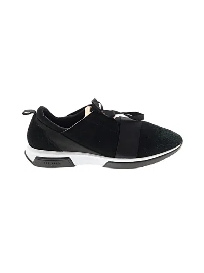 Pre-owned Ted Baker Sneakers In Black