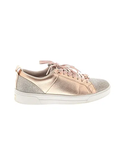 Pre-owned Ted Baker Sneakers In Silver