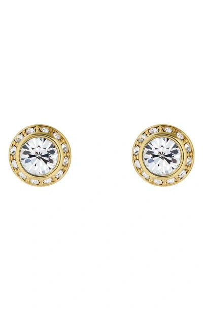Ted Baker Soletia: Solitaire Sparkle Crystal Stud Earrings In Gold