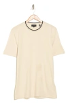 Ted Baker Solid T-shirt In Stone