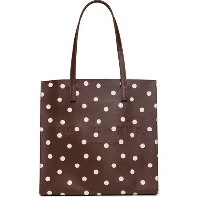 Ted Baker Soocon Tote In Brown