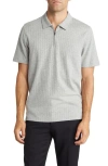 TED BAKER SPEYSID TEXTURED ZIP POLO
