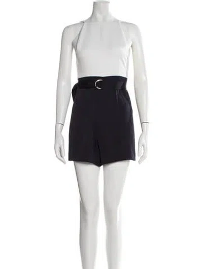 Pre-owned Ted Baker Square Neckline Jumpsuit In White