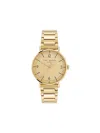 Ted Baker Stainless Steel 40mm In Gold