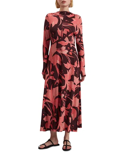 Ted Baker Starlah Jersey Printed Midi Dress