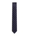 Ted Baker Steeple Ditsy Geo Silk Classic Tie In Blue