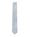 Ted Baker Steeple Ditsy Geo Silk Classic Tie In Blue
