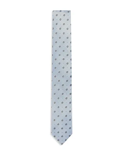 Ted Baker Steeple Ditsy Geo Silk Classic Tie In Blue