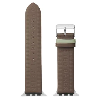 Ted Baker Strap For Apple Watch - In Brown