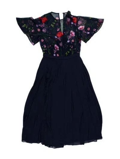 Pre-owned Ted Baker Strapless In Blue
